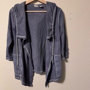 Zynergy by Chicos purple tue dye jacket Size 1 or US M 8-10